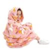 Cozy Sherpa Wearable Blanket Hoodie For Kids (3)