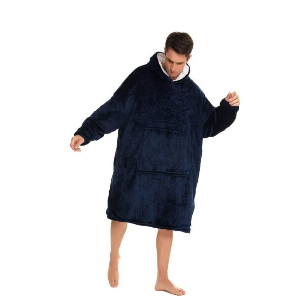 Oversized Hoodie Blanket Sweatshirt For Men (3)