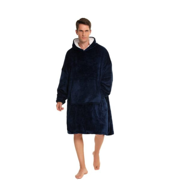 Oversized Hoodie Blanket Sweatshirt For Men (4)