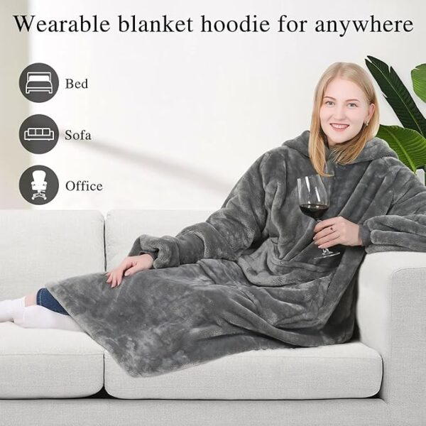 Oversized Wearable Blanket Hoodie for Adults (3)