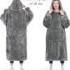 Oversized Wearable Blanket Hoodie for Adults (4)